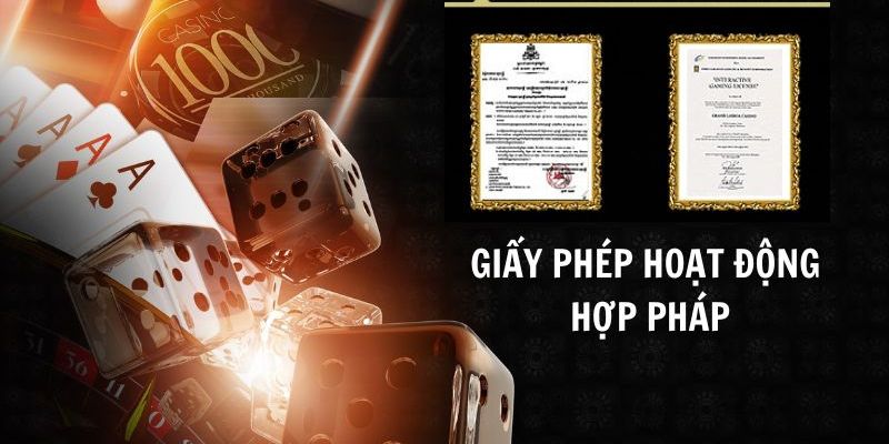 Nhà cái GOOD88 sở hữu 3 loại giấy phép hoạt động 