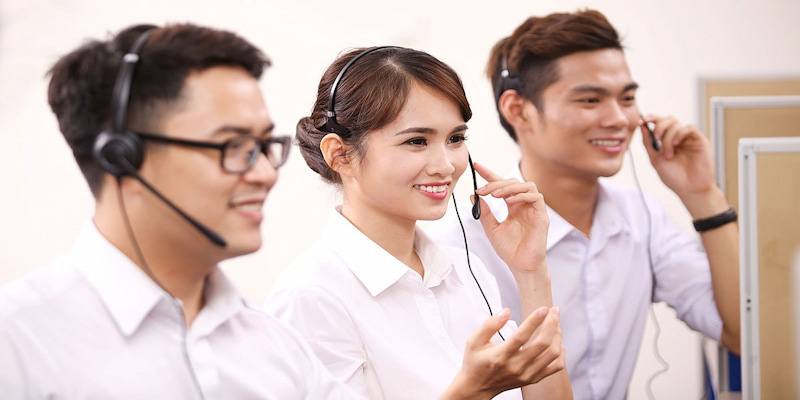 Đội ngũ nhân viên CSKH chuyên nghiệp