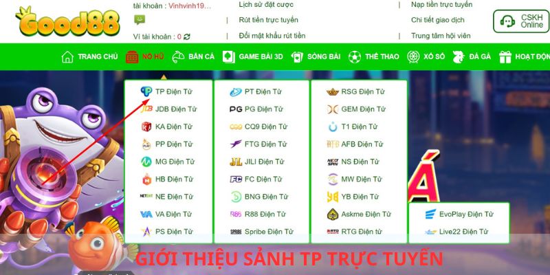 Tìm hiểu sảnh TP trực tuyến